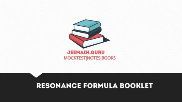 Resonance formula booklet